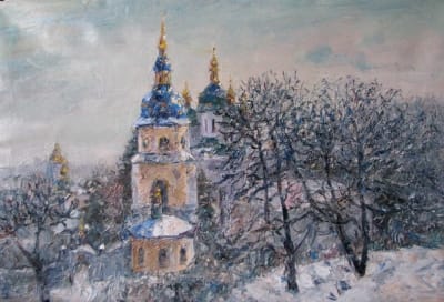 Картина «Зимовий пейзаж»
