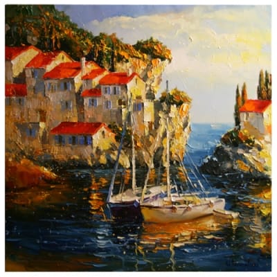 Картина «Морський пейзаж» купити живопис Украіна 