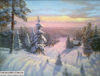 Картина «Зимовий пейзаж»
