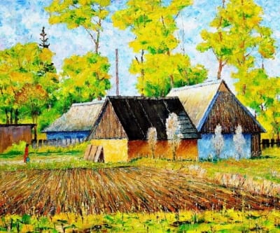 Картина «Сільська весна»
