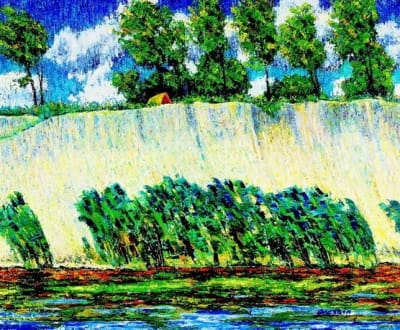 Картина «Моя палатка»