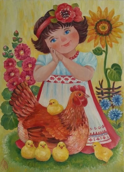 Картина «Ясочка»