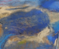 Абстрактна картина LANDSCAPE WITH LAKE AND CLOUDS купити живопис Украіна