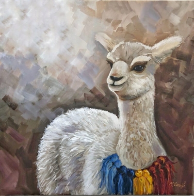 Картина «Біла лама»