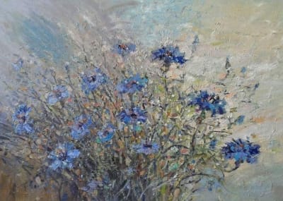 Картина «Васильки» 3