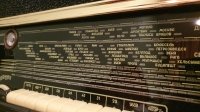 Ретро радіоприймач ламповий «Ретро радіо ФЕСТИВАЛЬ-61» в чорному кольорі відреставрований.