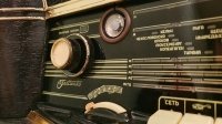 Ретро радіоприймач ламповий «Ретро радіо ФЕСТИВАЛЬ-61» в чорному кольорі відреставрований.