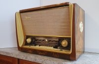 Ретро радіоприймач ламповий «Ретро радіо ЛАТВІЯ-1962 р.» відреставрований купити