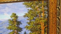 Картина олією гірський пейзаж «Гірський пейзаж. Тиша» купити живопис Україна