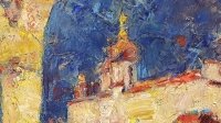 Картина олією види Києва «Види Києва. Сон Софії» купити живопис Україна