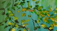 Картина олією літній пейзаж «Безкінечне літо» купити живопис Київ