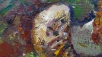 Картина олією гриби «Білі гриби» купити живопис Україна