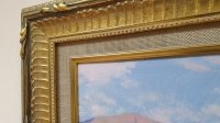 Картина олією гірський пейзаж «Літо у горах» купити живопис Україна