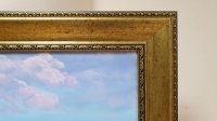 Картина олією пейзаж природа «Літній пейзаж. Вид на ріку» купити живопис Україна