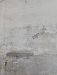 Абстрактна картина «Білий настрій 6» купити живопис для сучасних інтер'єрів Україна