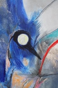 Абстрактна картина BIRDS купити картину для інтер'єру