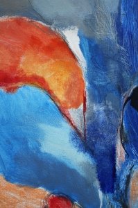Абстрактна картина BIRDS купити картину для інтер'єру