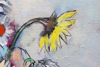 Картина з квітами 11 SUNFLOWERS купити живопис для сучасного інтер'єру