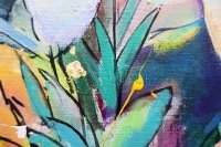 Картина WILD FLOWERS: LILIES картина для сучасного інтер'єру купити Киів