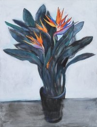 Абстрактна картина STRELITZIA купити картину для сучасного інтер'єру