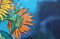 Картина натюрморт з соняхами SUNFLOWERS купити картину для сучасного інтер'єру