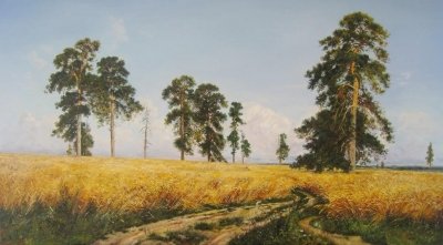 Картина «Жито» копія картини Івана Шишкина