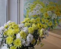 Картина «Хризантеми»