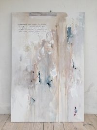 Картина абстракція «Neutral mood» купити живопис для сучасних інтер'єрів Україна