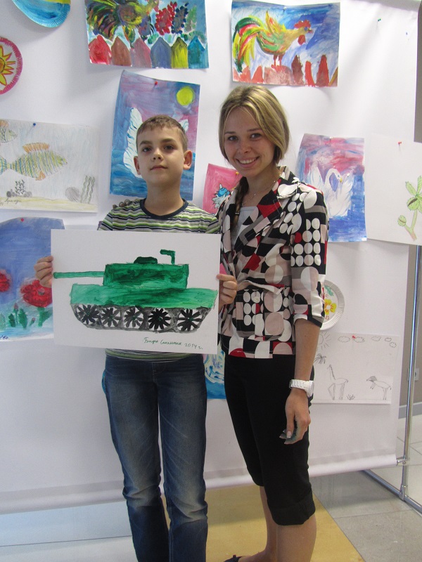 Детский мастер класс в День защиты детей 01.06.14
